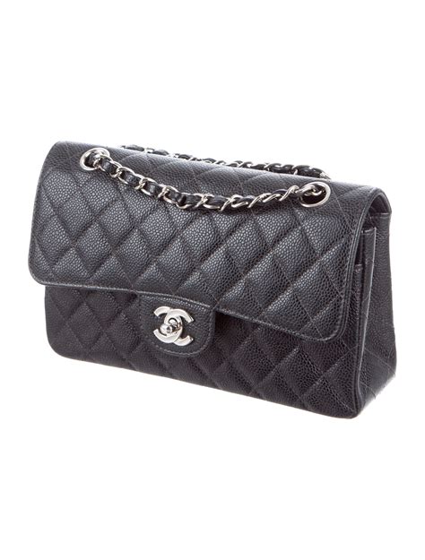 chanel classic caviar small flap bag|The Always Timeless Chanel Classic Flap Bag.